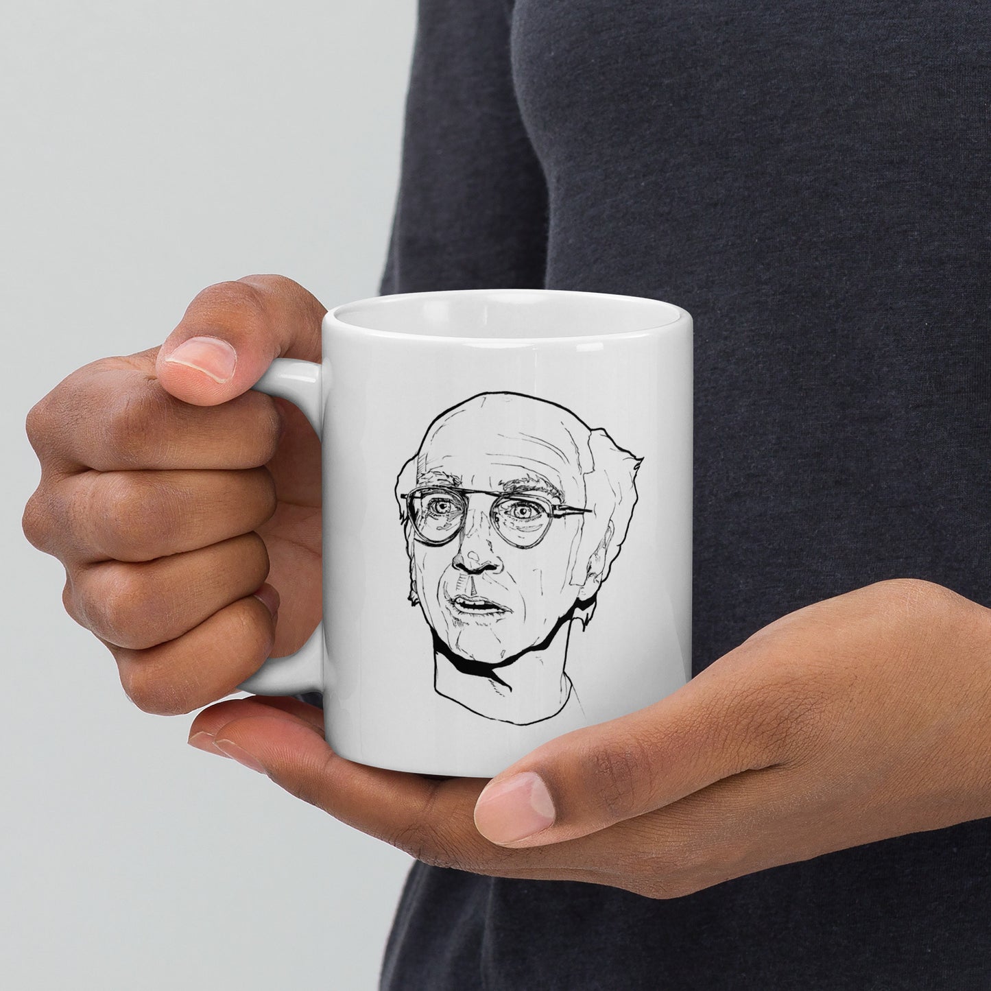 Larry David "Pretty Good" Mug